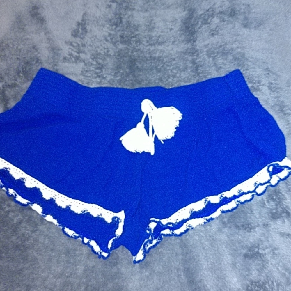 Navey blue dressy shorts / or pajamas